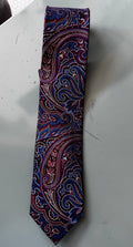 Silk Tie Hand Made Pasley
