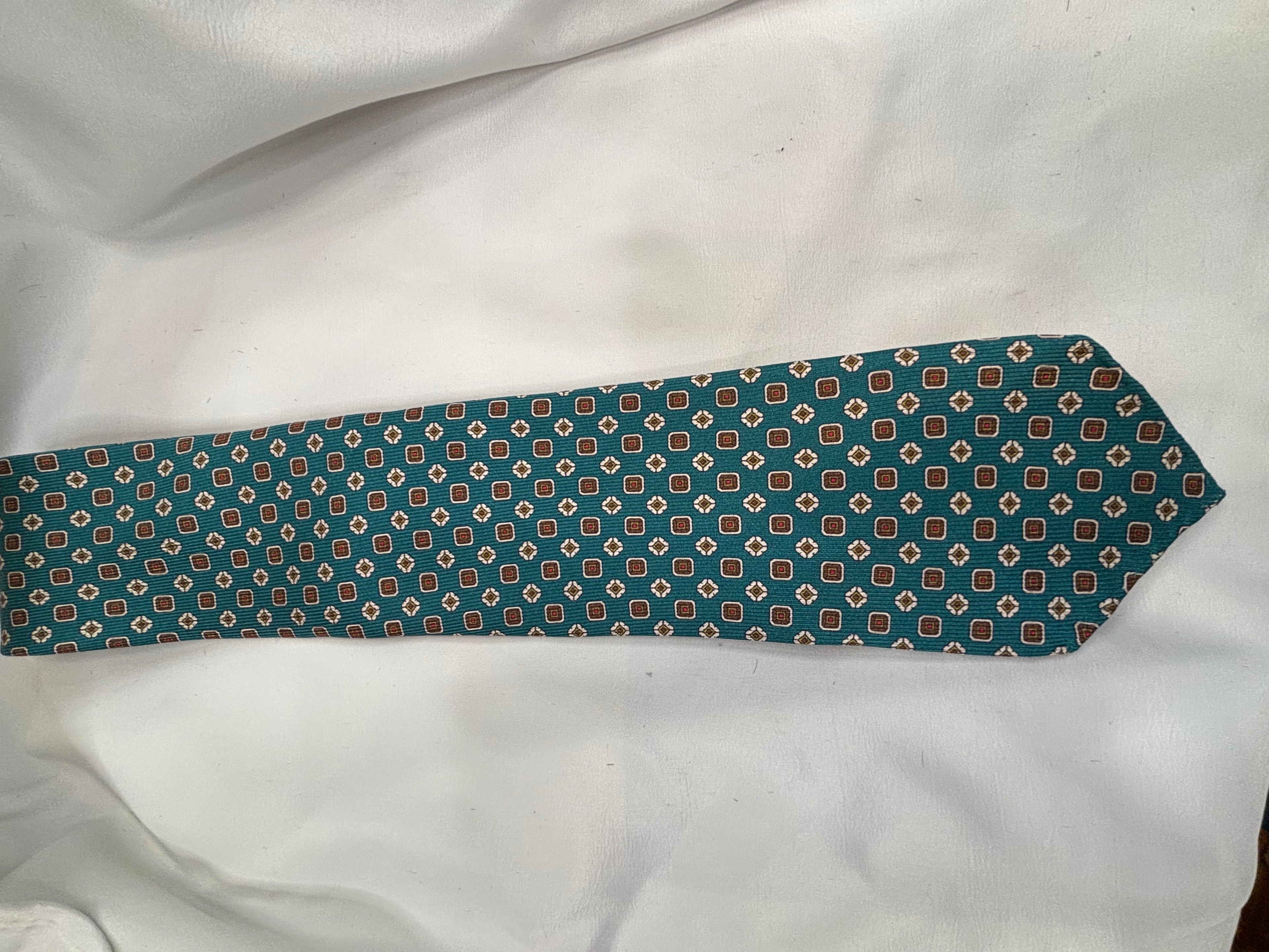 Geoff Nicholson Rad Trad RT26-2322C Teal Silk Salione