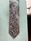 Tie Jos A Signature Light Sage Green Pasley