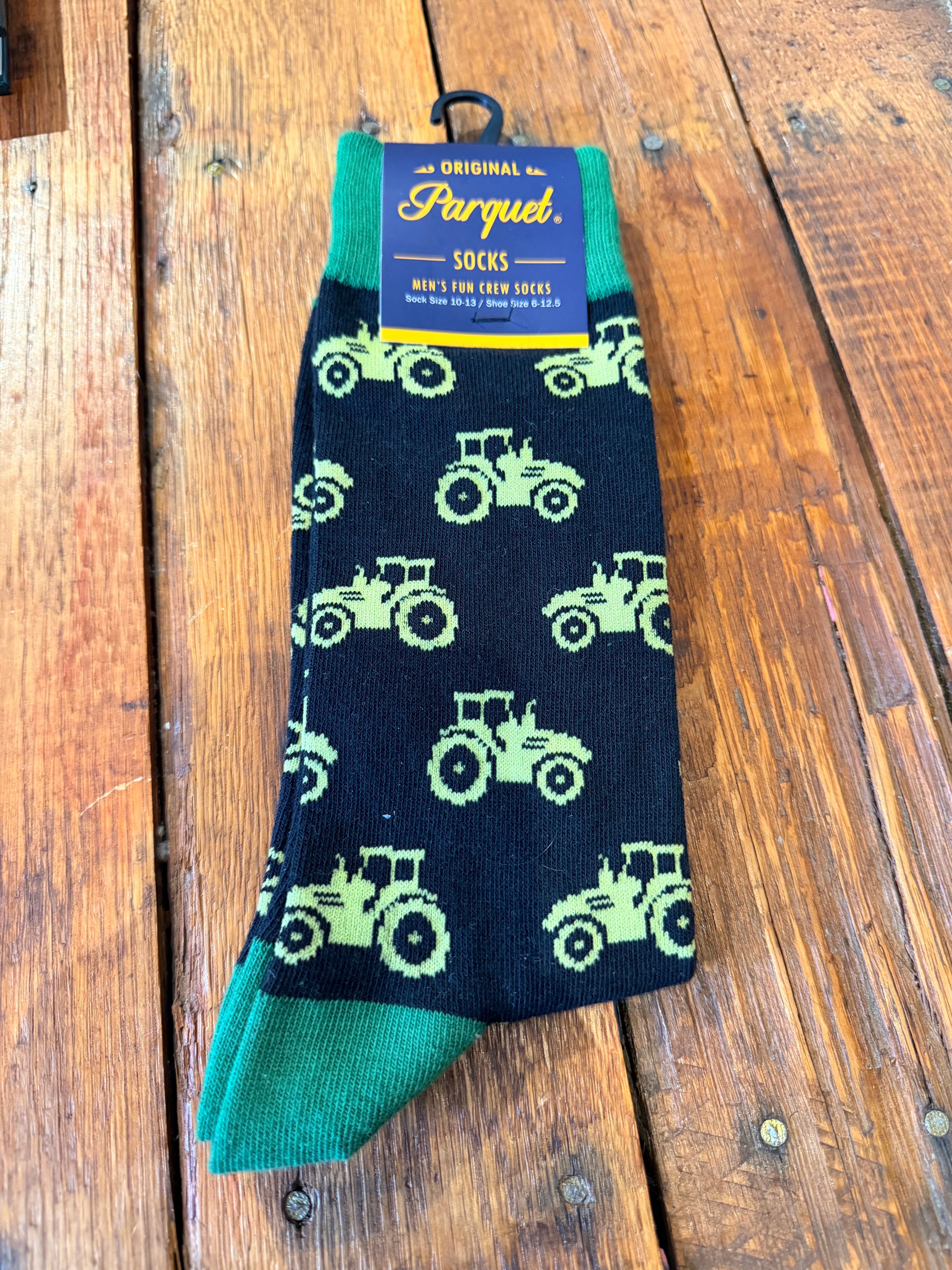 Novelty Socks, Tractor Parquet