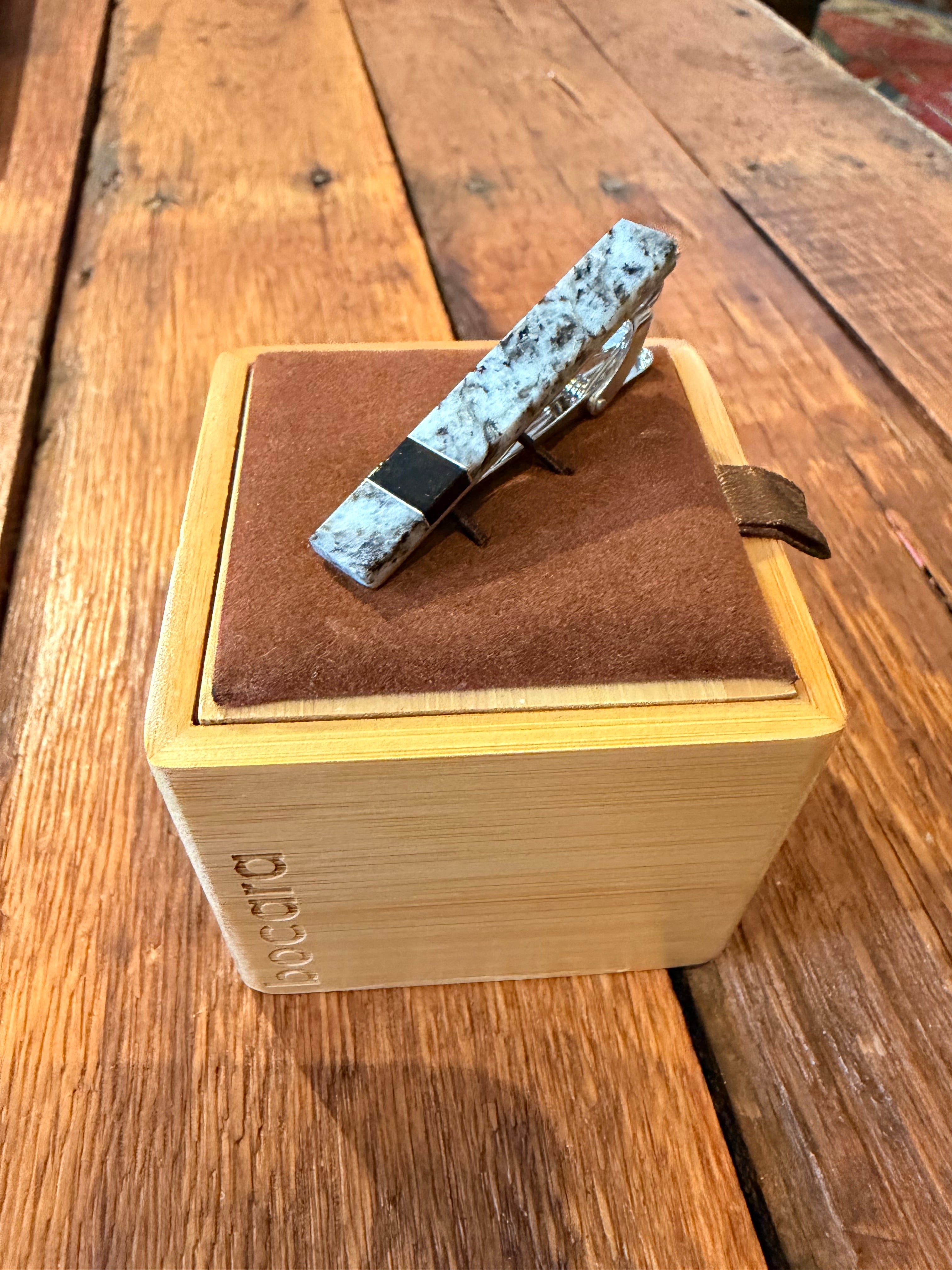 Tie Slide Ocean Jasper Bocara TS23-1515