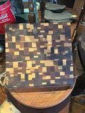 Chaos End Grain Cutting Board