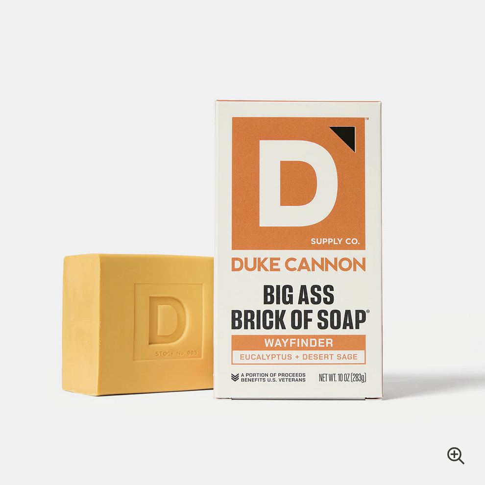 Big Ass Brick of Soap - Leaf and Leather