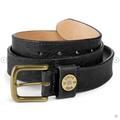 Bison Leather Shotshell Belt Black Orvis