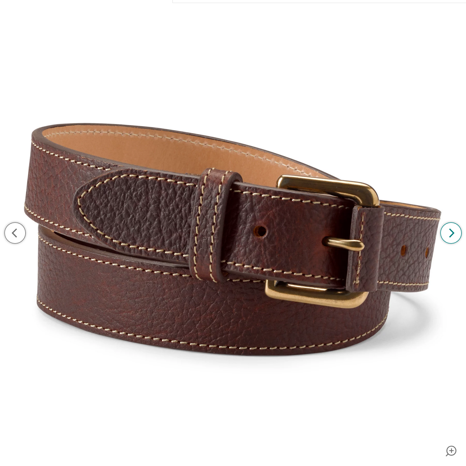 Bison Belt Brown Orvis