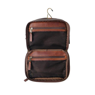 Canvas Hanging Toiletry Bag bark Tom Beckbe ubo44sws
