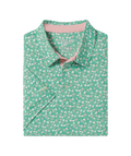 Field Bloom Printed Polo Color: Field Bloom