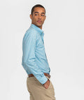 Aberdeen Plaid LS color: Overboard