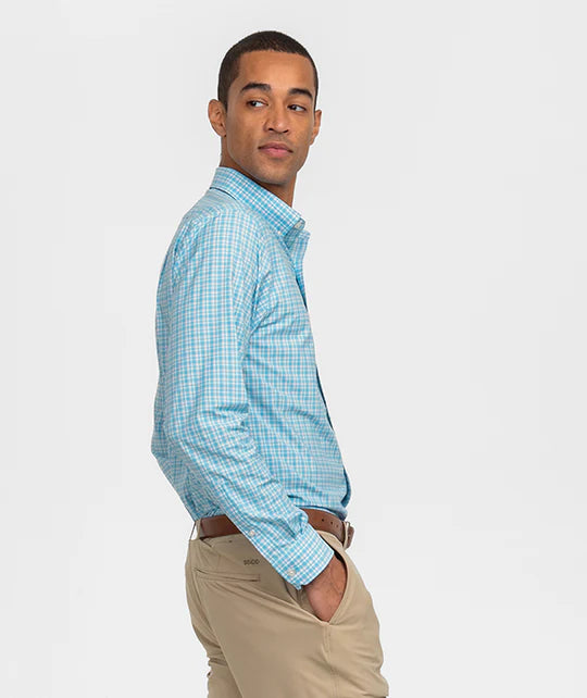 Aberdeen Plaid LS color: Overboard